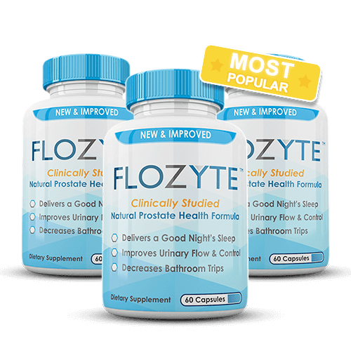 FloZyte - 3 Bottles for Prostate Health